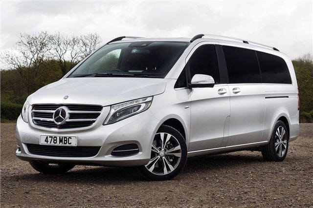 Chauffeur driven Mercedes V Class